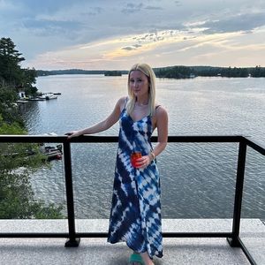 Tie dye Zara Maxi Dress